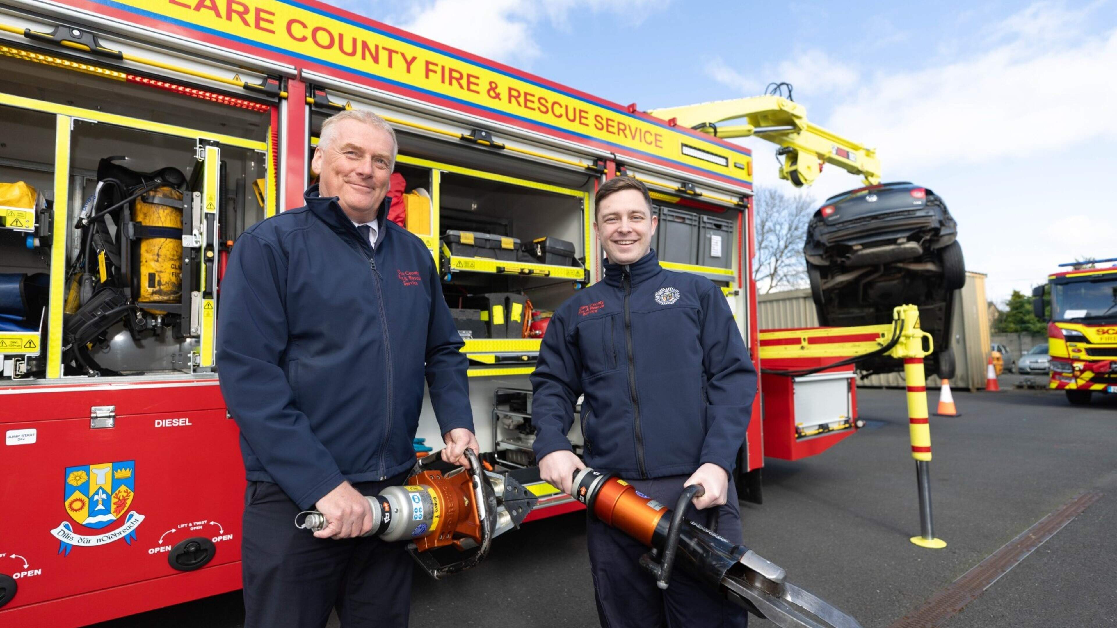 €3.5m boost for Clare’s Fire and Rescue Service with upgrades to equipment and safety gear
